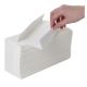 Natura C-Fold White Towels